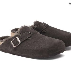 NIB Birkenstock Boston BL Shearling Mocca 41/8US
